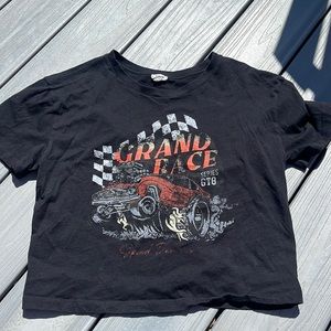 Cropped Graphic Tee